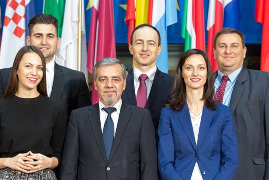 Bulgarian-MEPs Andrey Kovatchev,Andrey Novakov,Mariya Gabriel,Eva Paunova,Emil Radev,Vladimir Urutchev