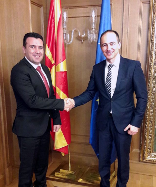 Andrey Kovatchev and Zoran Zaev