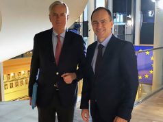 Andrey Kovatchev and Michel Barnier Brexit