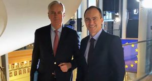 Andrey Kovatchev and Michel Barnier Brexit