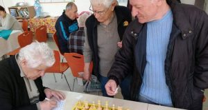 Chess tournament for pensioners in Blagoevgrad - organized by Andrey Novakov GERB / EPP