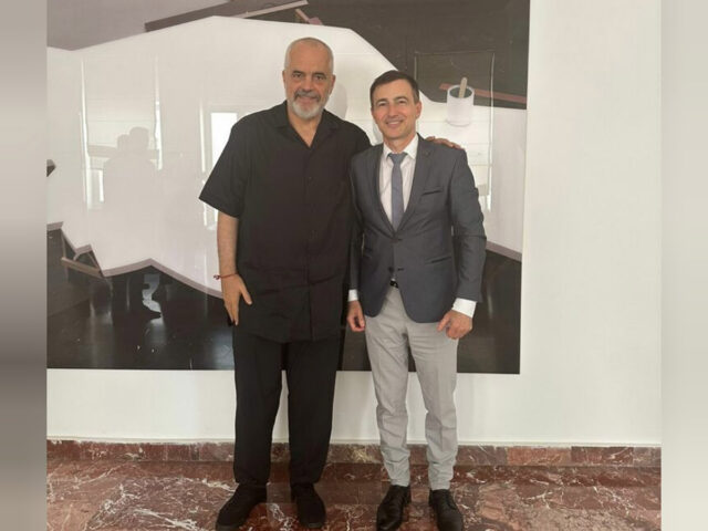 Andrey Kovatchev and Edi Rama