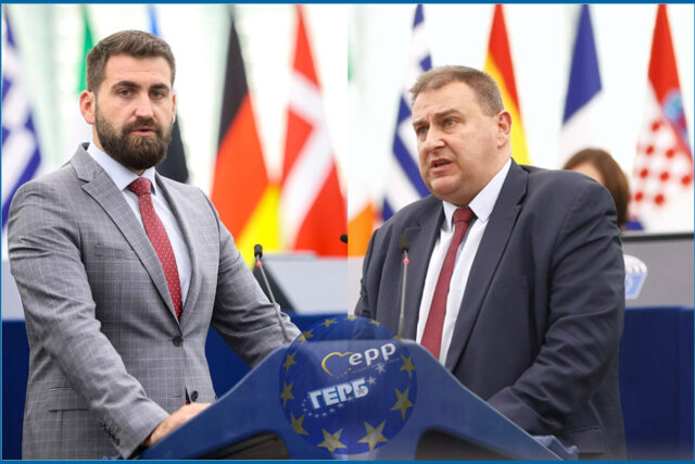 Andrey Novakov and Emil Radev - MEPs EPP