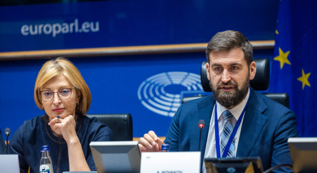 Ekaterina Zaharieva and Andrey Novakov